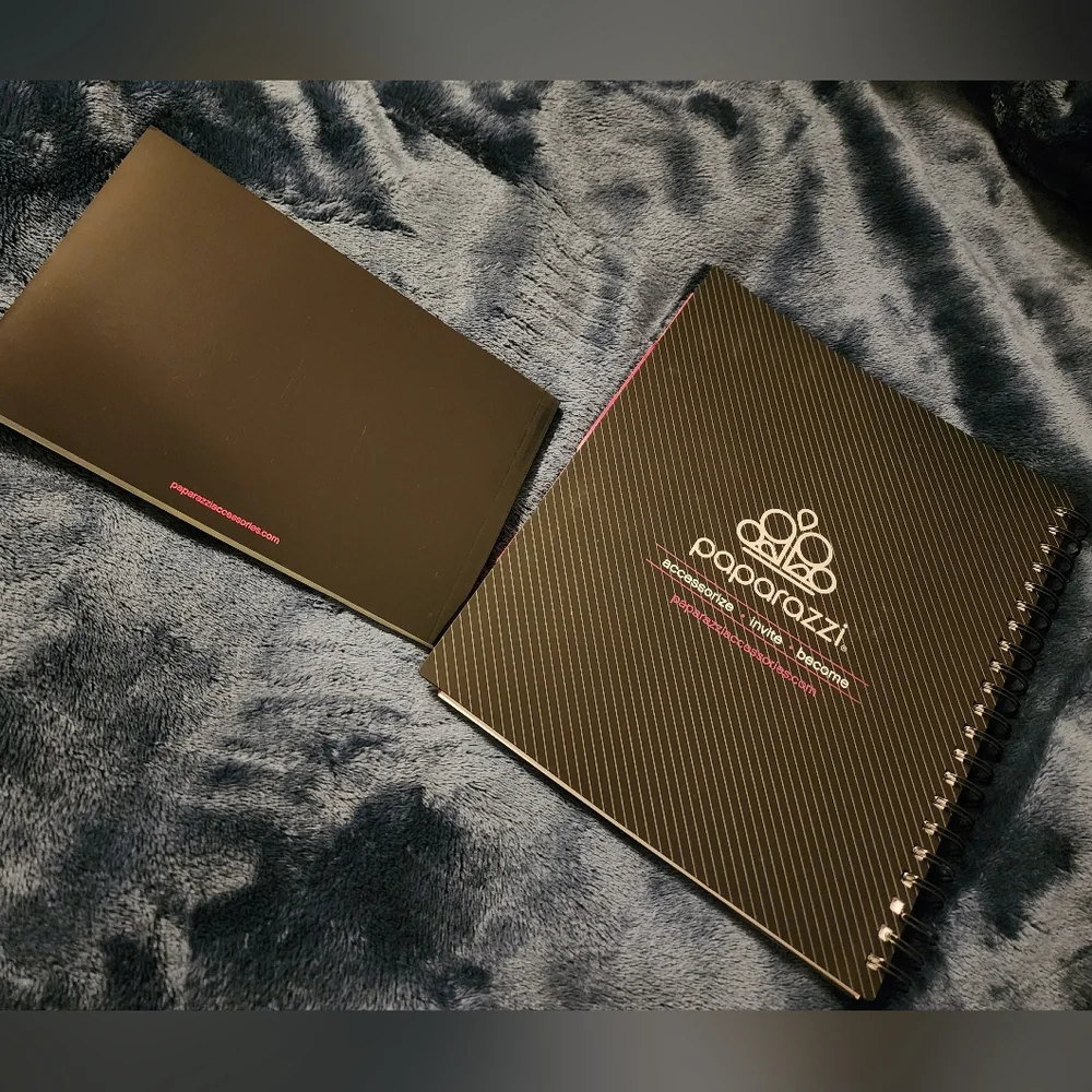 New Paparazzi Black and Pink Event Planner And Receipt Book